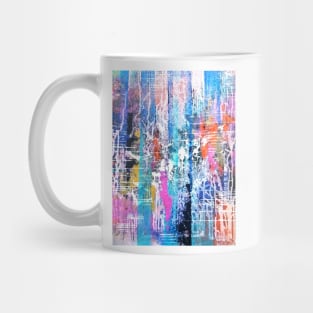 Vibrant Colorful Abstract artwork Mug